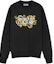 Order VERSACE JEANS COUTURE SS24 黑色印花圓領衛衣 男款 E77GAIE05-ECF02E-EG89