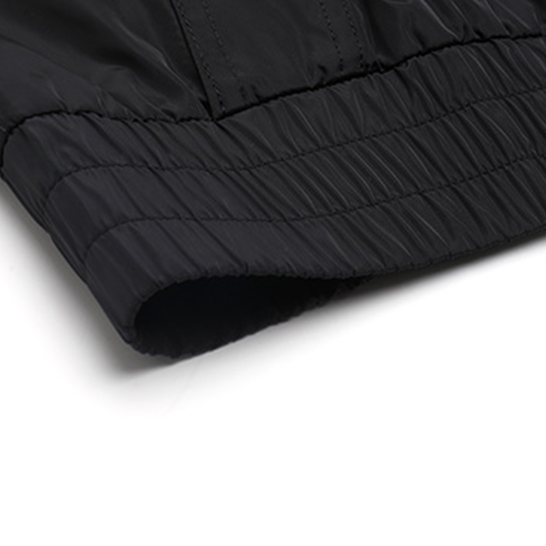 Details for VERSACE JEANS COUTURE SS24 Colorblock Logo Print Loose Jacket Black 76GAS411-CQS87-205