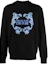 Order VERSACE JEANS COUTURE SS24 Logo Embroidered Loose Fit Crewneck Sweatshirt Black. 76GAIG02-CF01G-899