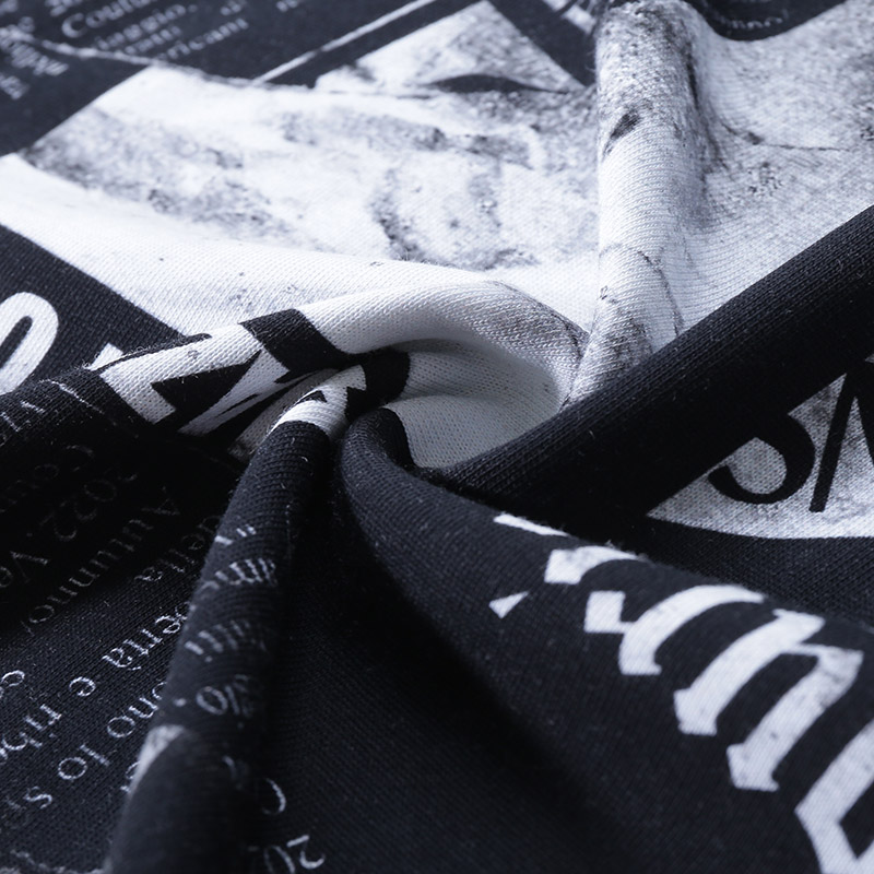 Sizing VERSACE JEANS COUTURE SS24 Baju-T Hitam Oversized Cetakan Logo 76GAH6L0-JS275-899