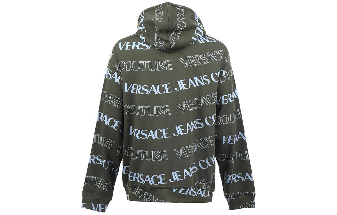 VERSACE JEANS COUTURE SS24 Logo Print Hoodie  Sweatshirt. 76GAI3L0FS129148 圖 3