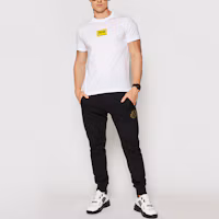 Purchase VERSACE JEANS COUTURE 白色棉質Logo短袖T恤 SS21系列 71GAHT08-CJ00T-003