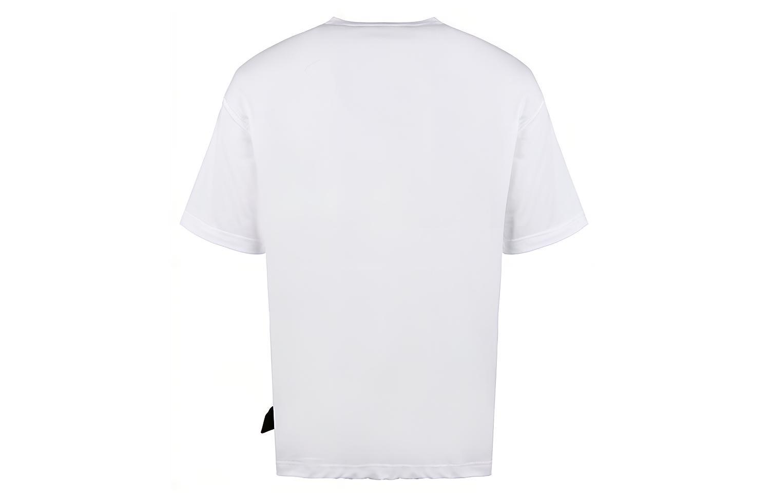 Lookbook VERSACE JEANS COUTURE White Cotton T-shirt with Front Logo Print B3GVA7TJ-30319-K41