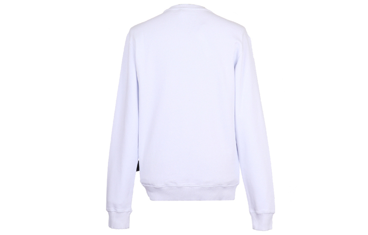 Lookbook VERSACE JEANS COUTURE 白色刺繡Logo長袖運動衫 B7GUA714-36604-003