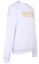 Shop VERSACE JEANS COUTURE 白色刺繡Logo長袖運動衫 B7GUA714-36604-003