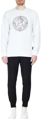 VERSACE JEANS COUTURE 白色圖案印花長袖休閒運動衫 B7GUA7F9-36604-003 Lookbook VERSACE JEANS COUTURE 白色圖案印花長袖休閒運動衫 B7GUA7F9-36604-003