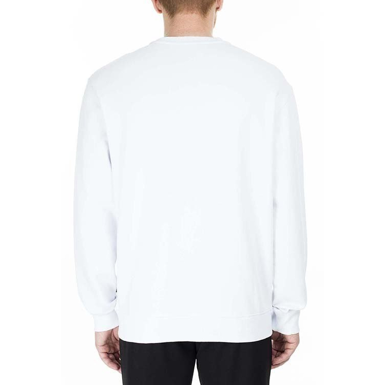 Purchase VERSACE JEANS COUTURE 白色圖案印花長袖休閒運動衫 B7GUA7F9-36604-003