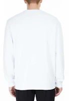 Purchase VERSACE JEANS COUTURE 白色圖案印花長袖休閒運動衫 B7GUA7F9-36604-003