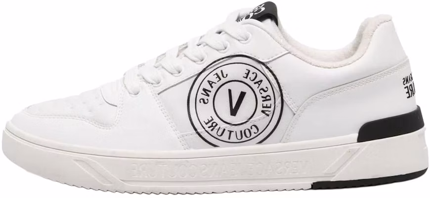 VERSACE JEANS COUTURE White Leather Low-Top Sneakers Casual Shoes 75YA3SJ1ZP356003 Buy VERSACE JEANS COUTURE White Leather Low-Top Sneakers Casual Shoes 75YA3SJ1ZP356003