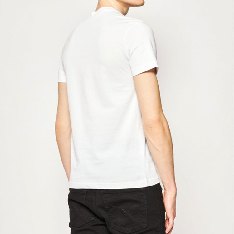 Details for VERSACE JEANS COUTURE White Logo Graphic Crewneck T-Shirt B3GVA7EB-30311-K41