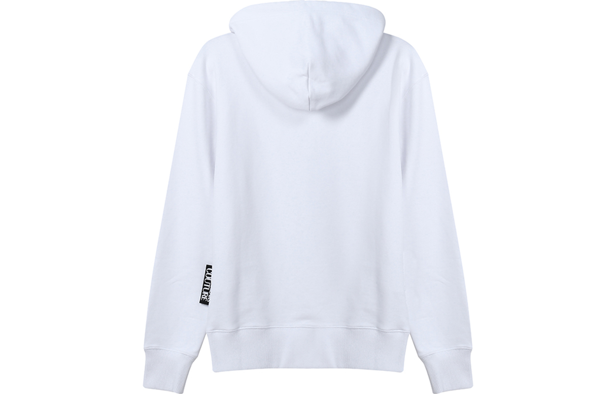 Lookbook VERSACE JEANS COUTURE 白色logo印花長袖運動衫 B7GZA7EC-30310-K41