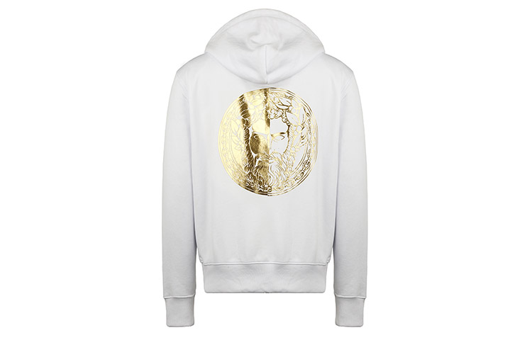 Lookbook VERSACE JEANS COUTURE 白色長袖休閒運動衫 B7GVA7GB-30325-K41