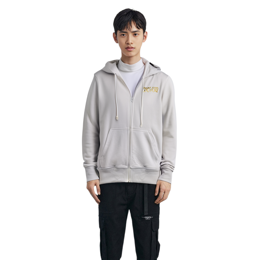 Details for VERSACE JEANS COUTURE 白色長袖休閒運動衫 B7GVA7GB-30325-K41