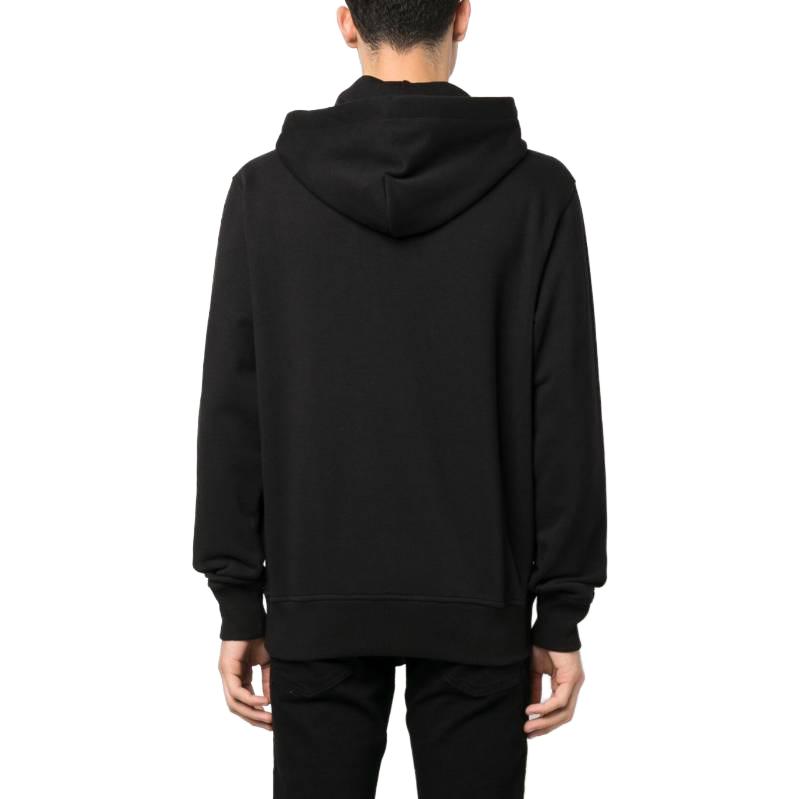 VERSACE JEANS FW23  Black Graphic Print Pullover Hoodie 75GAIF07-CF00F-G89 圖 4