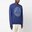 Purchase VERSACE JEANS FW23 Logo Print Crewneck Long Sleeve Sweatshirt. 75GAIT04-CF06T-238