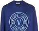 Details for VERSACE JEANS FW23 Logo Print Crewneck Long Sleeve Sweatshirt. 75GAIT04-CF06T-238