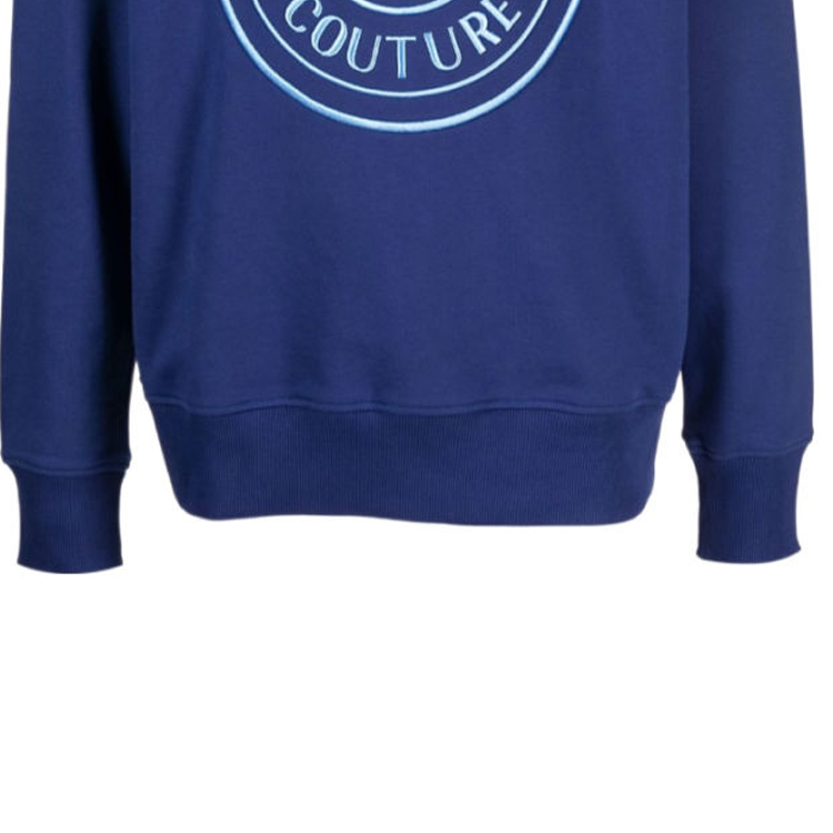 VERSACE JEANS FW23  Logo Print Crewneck Long Sleeve Sweatshirt. 75GAIT04-CF06T-238 圖 7