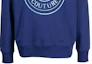 Sizing VERSACE JEANS FW23 Logo Print Crewneck Long Sleeve Sweatshirt. 75GAIT04-CF06T-238