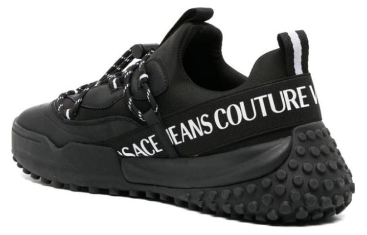 Shop Versace Jeans Low-Top 'Black' 75YA3SN2-ZS918_899