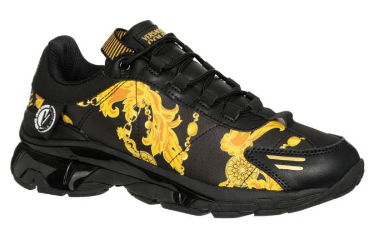 Lookbook Versace Jeans Low-Top 'Black Leather' 75YA3SO2-ZP306_G89