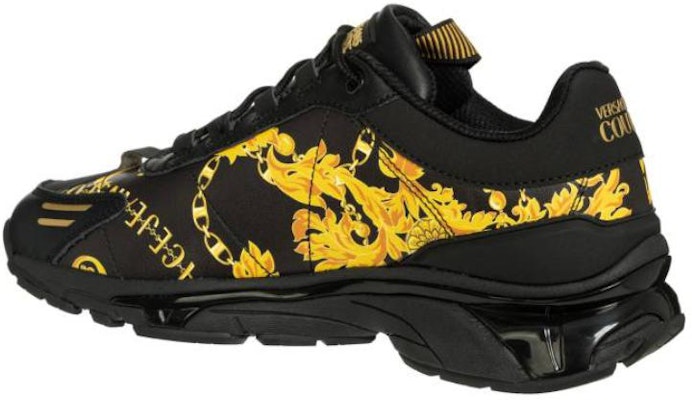 Versace Jeans Low-Top 'Black Leather' 75YA3SO2-ZP306_G89 Lookbook Versace Jeans Low-Top 'Black Leather' 75YA3SO2-ZP306_G89