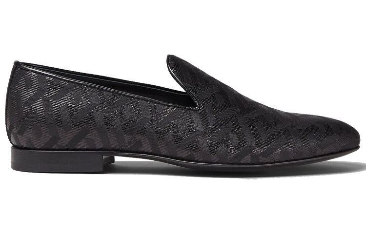 Versace La Greca Loafer 'Black' 圖 2
