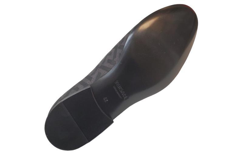 Versace La Greca Loafer 'Black' 圖 5