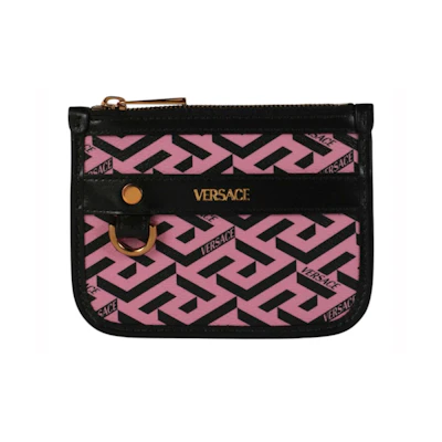Versace La Greca Pouch Black