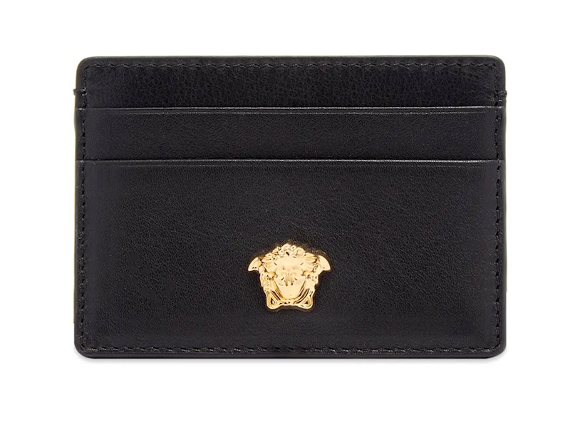 Versace La Medusa (5 Card Slot) Card Holder Black