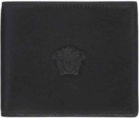 Versace La Medusa (6 Card Slot 2 Cash Compartments) Bi-Fold Wallet Black/Black Buy Versace La Medusa (6 Card Slot 2 Cash Compartments) Bi-Fold Wallet Black/Black
