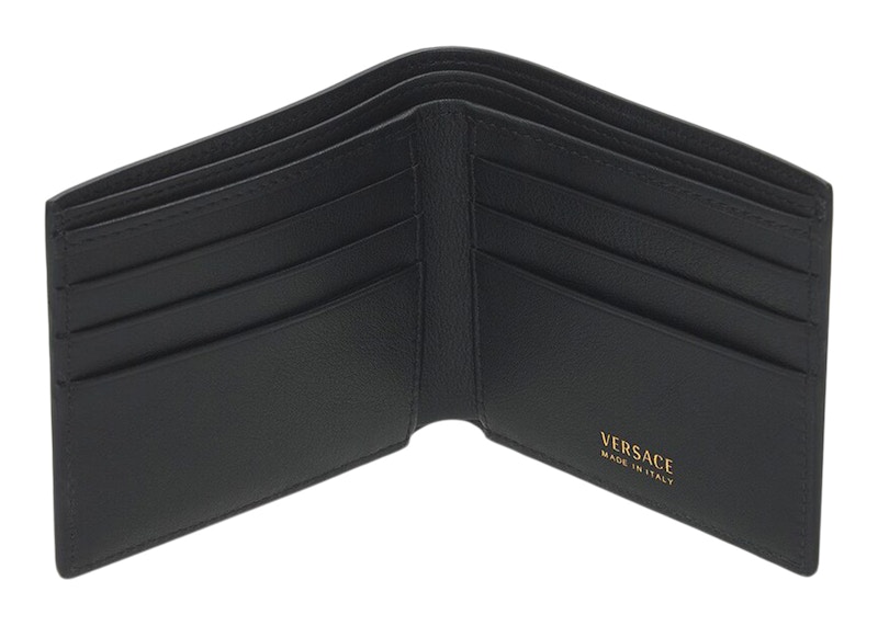 Order 베르사체 라 메두사 6카드 슬롯 반지갑 (블랙) 
