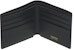 Versace La Medusa (6 Card Slot 2 Cash Compartments) Bi-Fold Wallet Black/Black