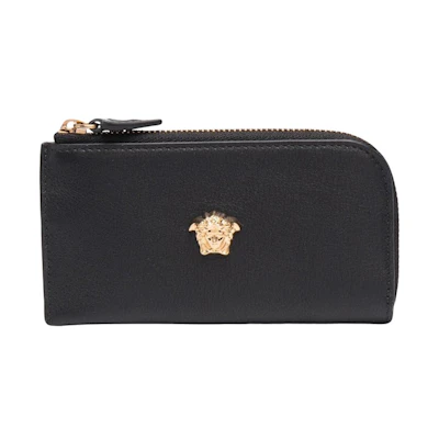 Versace La Medusa Coin Pouch Black/Gold