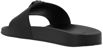 范思哲La Medusa黑色拖鞋 1001184-DV46G-1B090 Order 范思哲La Medusa黑色拖鞋 1001184-DV46G-1B090