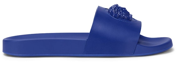 Versace La Medusa Slide 'Royal Blue' 1001184-DV46G-1U690 Versace La Medusa Slide 'Royal Blue' 1001184-DV46G-1U690
