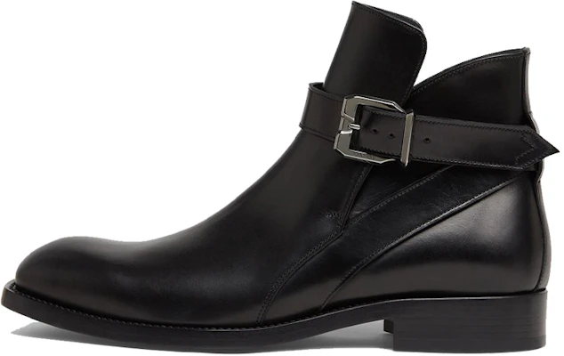 Boot Ankle Kulit Versace 'Hitam' 1000785-1A00693_1B00B Buy Boot Ankle Kulit Versace 'Hitam' 1000785-1A00693_1B00B