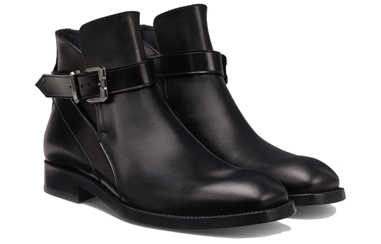 Lookbook Boot Ankle Kulit Versace 'Hitam' 1000785-1A00693_1B00B