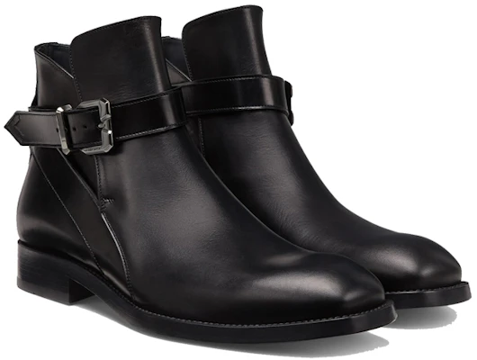 Boot Ankle Kulit Versace 'Hitam' 1000785-1A00693_1B00B Lookbook Boot Ankle Kulit Versace 'Hitam' 1000785-1A00693_1B00B