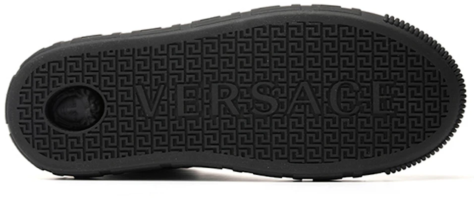 Versace Leder-High-Top ''Hollow Carving Schwarz'' DSU8403-1A04183_2B02P Purchase Versace Leder-High-Top ''Hollow Carving Schwarz'' DSU8403-1A04183_2B02P