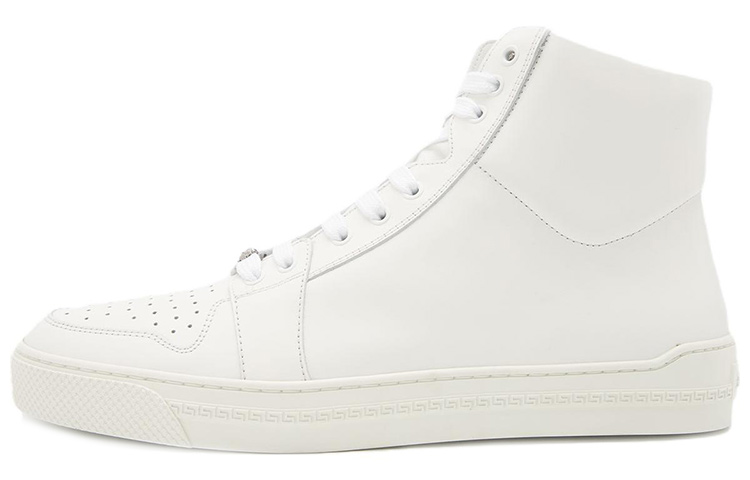 Versace Leather High-Top Lace-Up White 'Fashion Sneaker' DSU8152-SD1VS_D01E