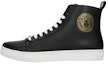 Buy Sneakers Tinggi Kulit Versace 'Hitam' 1002782-1A02200_1B00V
