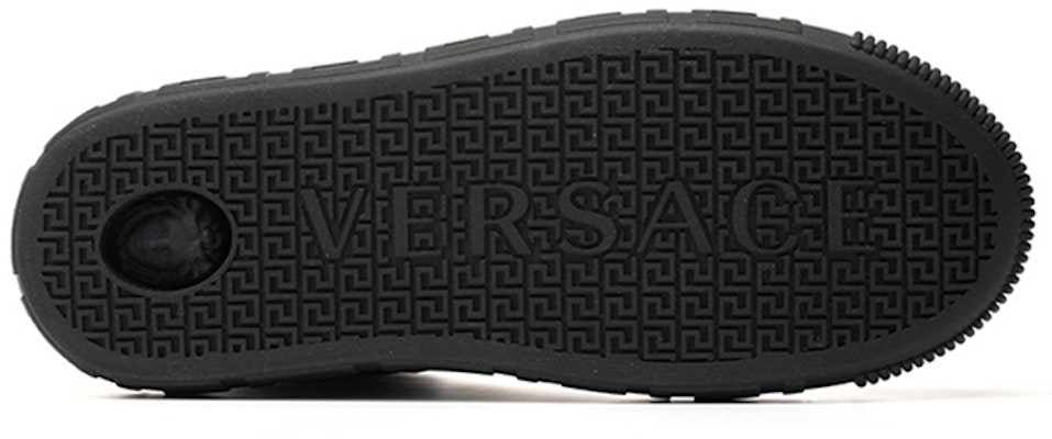 Versace Leather High-Top 'Hollow Carving Black' DSU8403-1A04183_2B02P Purchase Versace Leather High-Top 'Hollow Carving Black' DSU8403-1A04183_2B02P