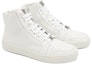 Lookbook Sneaker Fesyen Versace Kulit Tinggi Bertali Putih DSU8152-SD1VS_D01E