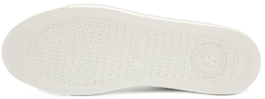 Versace Leather High-Top Lace-Up White 'Fashion Sneaker' DSU8152-SD1VS_D01E Details for Versace Leather High-Top Lace-Up White 'Fashion Sneaker' DSU8152-SD1VS_D01E