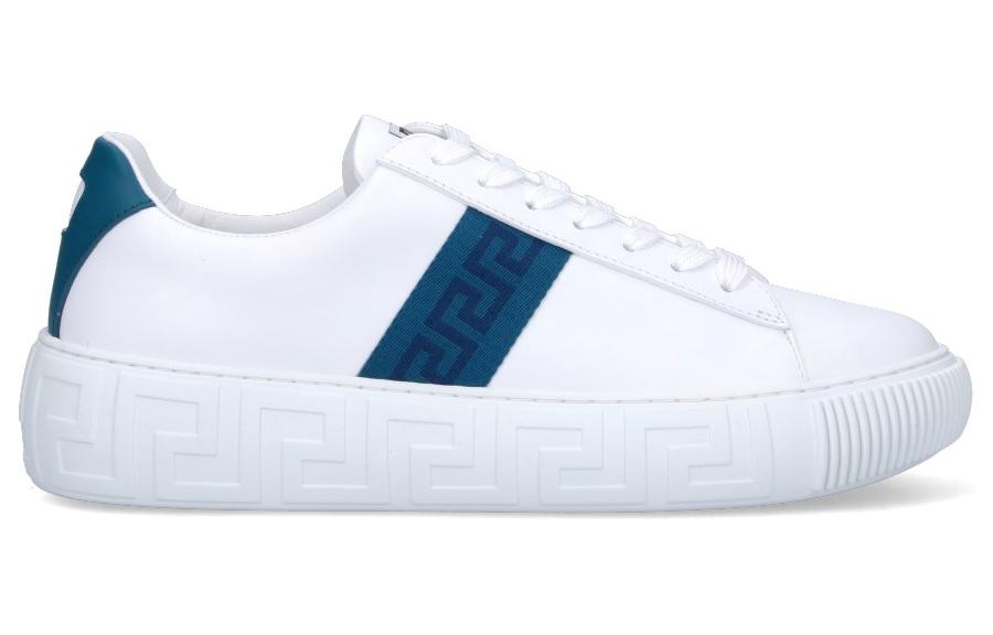 Versace Leather Low-Top 'Greek Key' 圖 3