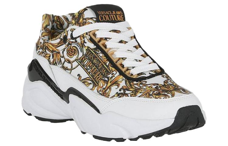 Versace Leather Low-Top 'Yellow' 圖 3