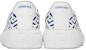Versace Kulit Low-Top Lace-Up 'Biru Putih' DSU8404-1A04183_2W87P