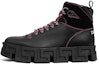 Buy But Hitam Versace Leather Maze Hiking Ankle Boot 1007681-1A05508_1B00B