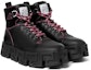 Lookbook But Hitam Versace Leather Maze Hiking Ankle Boot 1007681-1A05508_1B00B