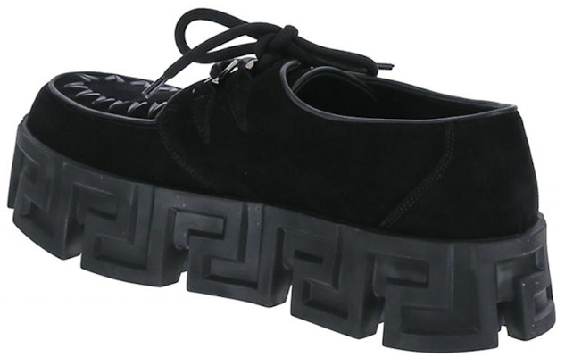 Versace Leather Platform 'Fashion Versatile Black' 1000722-1A00864-1B00B Shop Versace Leather Platform 'Fashion Versatile Black' 1000722-1A00864-1B00B